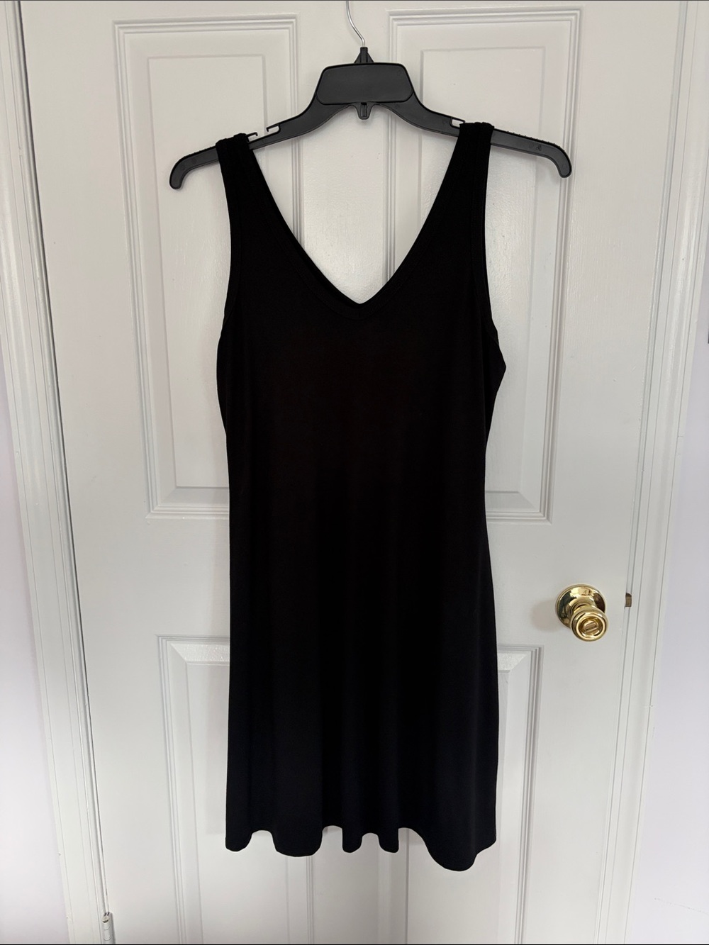 Karen Kane Black V-Neck Tank Dress